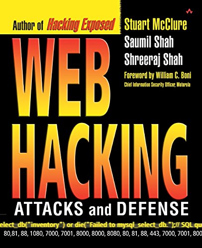 Imagen de archivo de Web Hacking: Attacks and Defense a la venta por Books Unplugged
