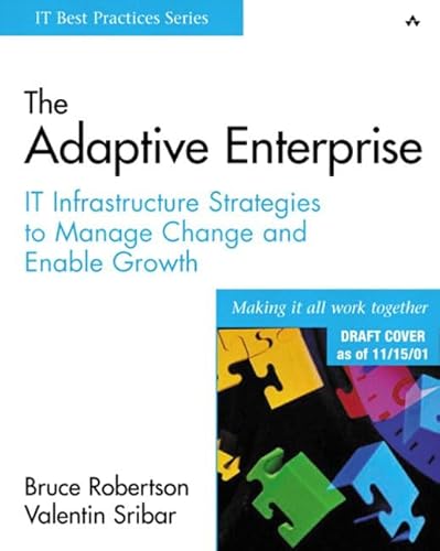 Stock image for The Adaptive Enterprise: IT Infrastructure Strategies to Manage Change and Enable Growth (IT Best Practices) for sale by Wonder Book