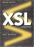 Beispielbild fr XSL Companion zum Verkauf von Better World Books