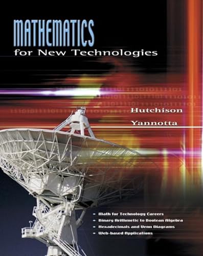 9780201771374: Mathematics for New Technologies