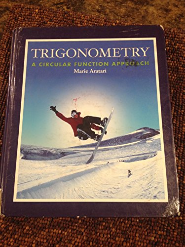 Stock image for Trigonometry: A Circular Function Approach for sale by BooksRun