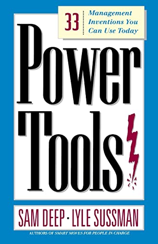 Beispielbild fr Power Tools: 33 Management Inventions You Can Use Today zum Verkauf von Wonder Book