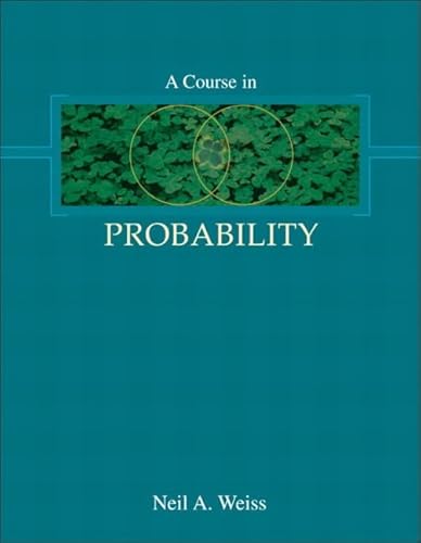 9780201774719: A Course In Probability