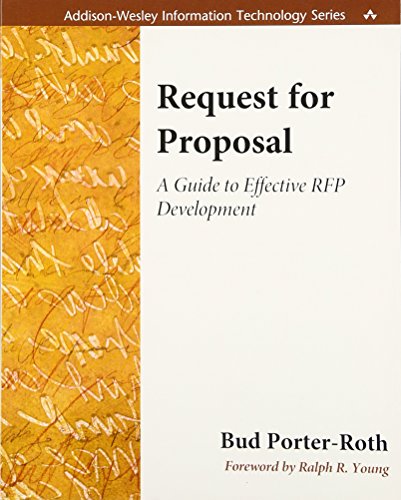 9780201775754: Request for Proposal: A Guide to Effective RFP Development
