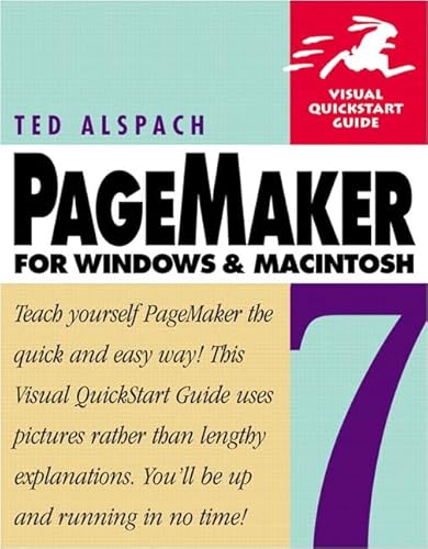 Imagen de archivo de Pagemaker 7 for Windows and Macintosh a la venta por Better World Books: West
