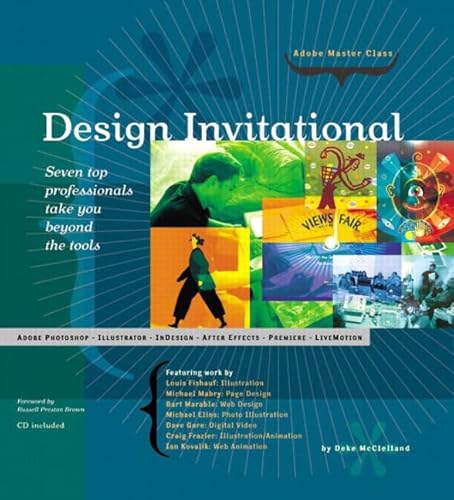 Imagen de archivo de Adobe Master Class: Designer Invitational Seven Top Professionals Take You Beyond the Tools a la venta por "Pursuit of Happiness" Books