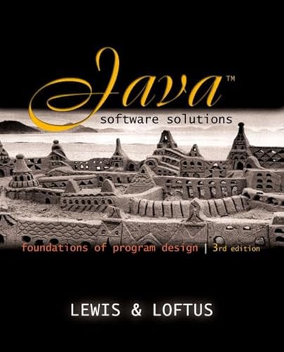 9780201781298: Java Software Solutions: Foundations of Program Design, Update JavaPlace