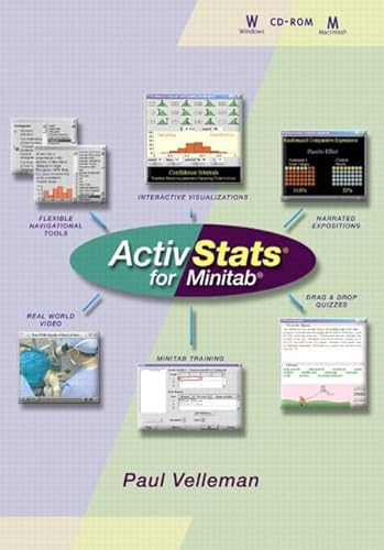 Activstats for Minitab 2002-2003 Release (PC Only) (9780201782486) by Velleman