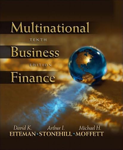 9780201785678: Multinational Business Finance: United States Edition