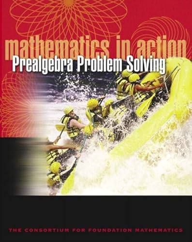 Stock image for Mathematics in Action: Prealgebra Problem Solving for sale by HPB-Red