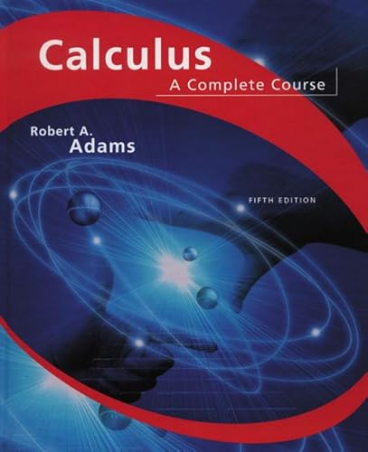 9780201791310: Calculus: A Complete Course