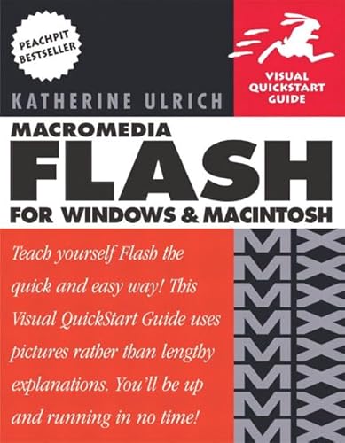 Beispielbild fr Macromedia Flash MX for Windows and Macintosh: Visual QuickStart Guide (Visual Quickstart Guides) zum Verkauf von WorldofBooks