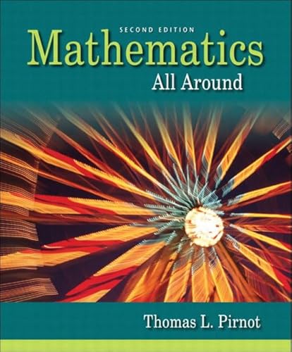 Beispielbild fr Mathematics All Around (2nd Edition) ; 9780201795110 ; 0201795116 zum Verkauf von APlus Textbooks