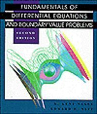 Imagen de archivo de Fundamentals of Differential Equations and Boundary Value Problems a la venta por ThriftBooks-Atlanta