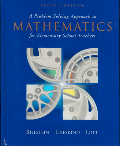 9780201809169: A Problem Solving Approach to Mathematics for Elementary School Teachers