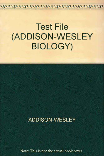 9780201812084: Test File (ADDISON-WESLEY BIOLOGY)