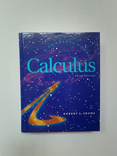 9780201828238: Calculus: A Complete Course