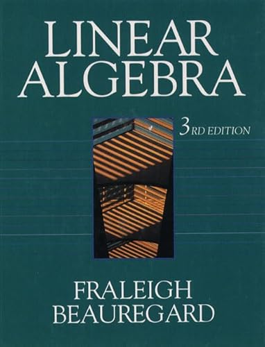 9780201839999: Linear Algebra