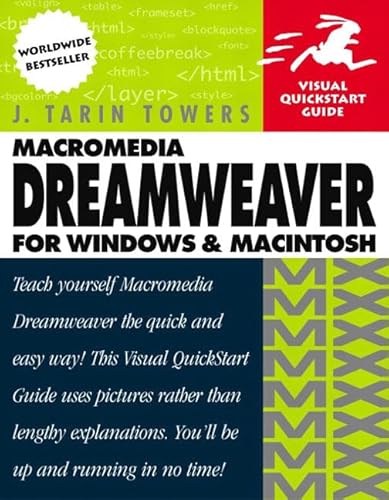 Stock image for Macromedia Dreamweaver MX for Windows and Macintosh: Visual QuickStart Guide (Visual Quickstart Guides) for sale by WorldofBooks