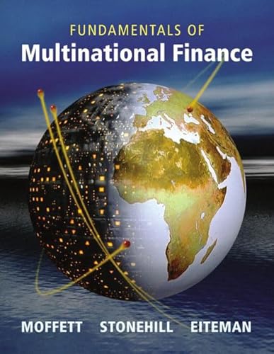 Beispielbild fr Fundamentals of Multinational Finance zum Verkauf von Better World Books