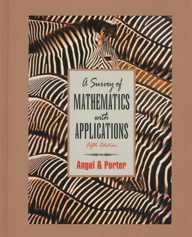 Image d'archives pour A Survey of Mathematics with Applications mis en vente par Better World Books