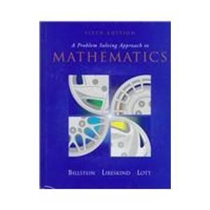 9780201846645: A Problem Solving Approach to Mathematics