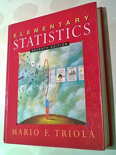 Beispielbild fr Elementary Statistics (7th Edition) zum Verkauf von Reliant Bookstore