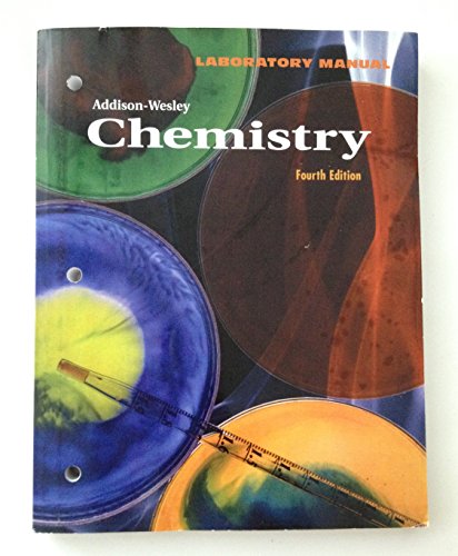 Stock image for Addison Wesley Chemistry Laboratory Manual for sale by SecondSale