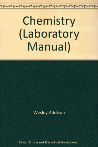 9780201861648: Chemistry (Laboratory Manual)