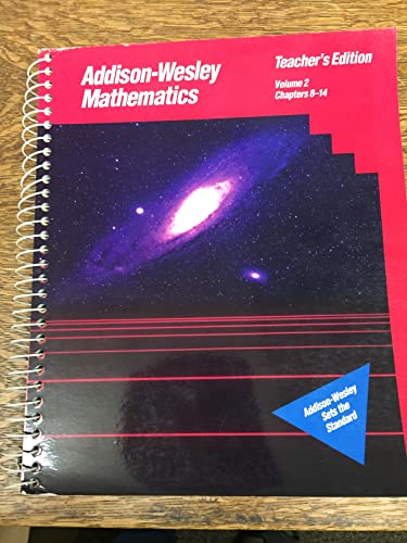 Stock image for Addison-Wesley Mathematics, Grade 2, Vol. 2, Chapters 8-14 for sale by Booksavers of MD