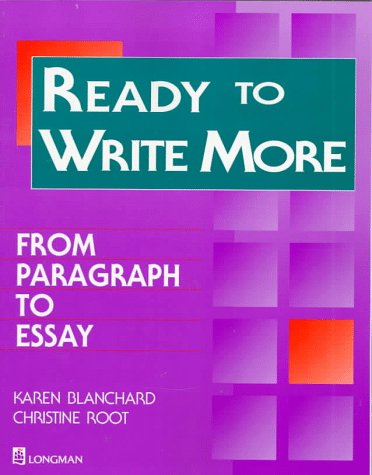 9780201878073: Ready to Write More: From Paragraph to Essay