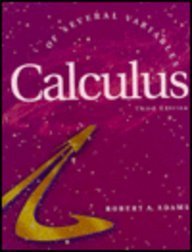 Calculus of several variables (9780201881950) by Robert A. Adams