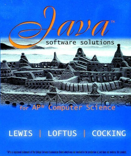 Stock image for Java Software Solutions, AP Version for sale by Better World Books