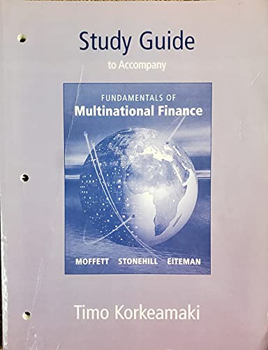 Stock image for Fundamentals of Multinational Finance for sale by Iridium_Books