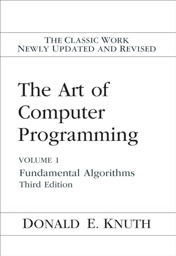 Beispielbild fr The Art of Computer Programming, Vol. 1: Fundamental Algorithms, 3rd Edition zum Verkauf von Bulk Book Warehouse