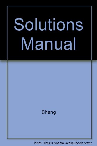 Stock image for Solutions Manual to accompany Fundamentals of Engineering Electromagnetics for sale by dsmbooks