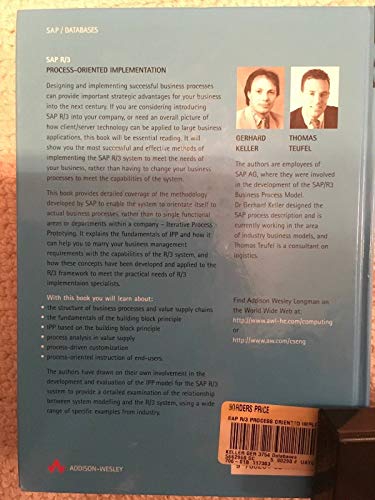 9780201924701: SAP R/3 Process Oriented Implementation: Iterative Process Prototyping