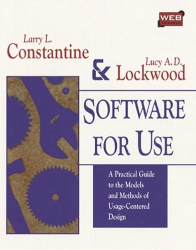 Beispielbild fr Software for Use: A Practical Guide to the Models and Methods of Usage-Centered Design zum Verkauf von Wonder Book