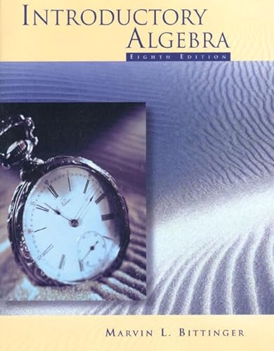 9780201959598: Introductory Algebra (8th Edition)
