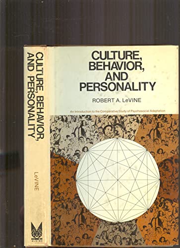 Stock image for Culture, Behavior and Personality for sale by Better World Books: West