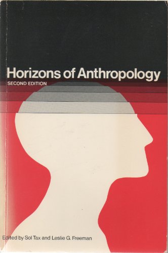 Stock image for Horizons of Anthropology. for sale by Mythos Center Books