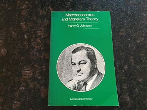 Imagen de archivo de Macroeconomics and Monetary Theory a la venta por Better World Books