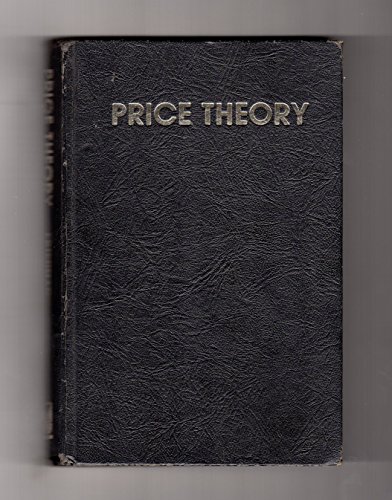 9780202060743: Price Theory