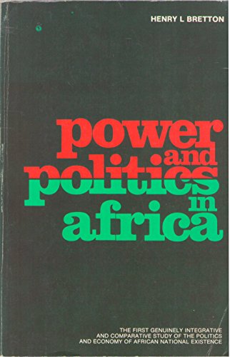 Imagen de archivo de Power and politics in Africa a la venta por Webster's Bookstore Cafe, Inc.