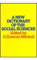 Imagen de archivo de A New Dictionary of the Social Sciences a la venta por The Unskoolbookshop