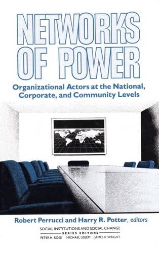 9780202303420: Networks of Power: Organizational Actors at the National, Corporate, and Community Levels (Social Institutions and Social Change Series)