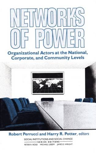 Imagen de archivo de Networks of Power : Organizational Actors at the National, Corporate, and Community Levels a la venta por Better World Books: West