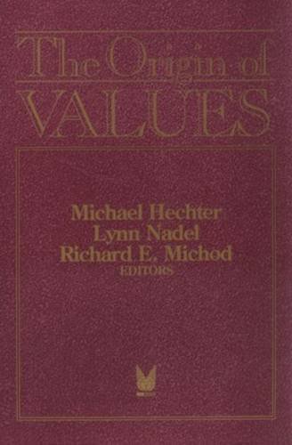 Beispielbild fr The Origin of Values (Sociology & Economics Series) zum Verkauf von Books From California