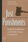 Just Punishments: Federal Guidelines and Public Views Compared (Social Institutions and Social Change) (9780202305721) by Rossi, Peter H.