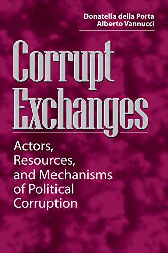 Beispielbild fr Corrupt Exchanges: Actors, Resources, and Mechanisms of Political Corruption zum Verkauf von THE SAINT BOOKSTORE